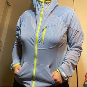 Colombia Mesh Workout Zip up